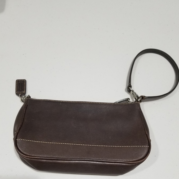 Brown Coach Pouchette - Picture 2 of 3